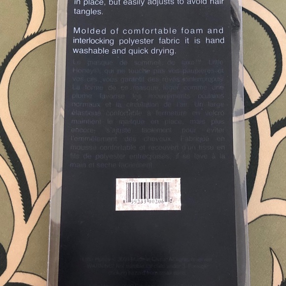 Luxury Eye Mask Relax Sleep Aid Gift Washable - Picture 5 of 6